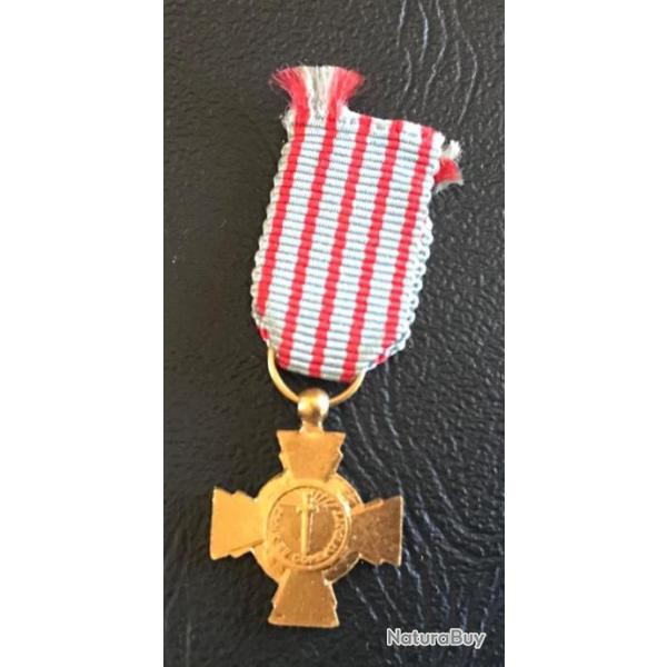 Medaille en Rduction - Croix du Combattant 14 - 18