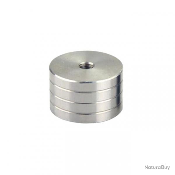 WOOOOOJACK - Masse Disque Acier Inox 1/4 4 oz