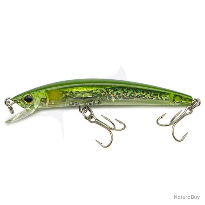 LEURRE YO-ZURI CRYSTAL MINNOW DD (F) 9 cm - GREEN MACKEREL DEEP