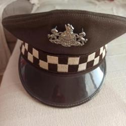 Authentique casquette vintage de police américaine