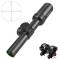 petites annonces chasse pêche : Lunette HD-C 1.5-5X20 Compact SFP Colliers Rail 20mm Réticule Mildot WestHunter Tir Airsoft Chasse