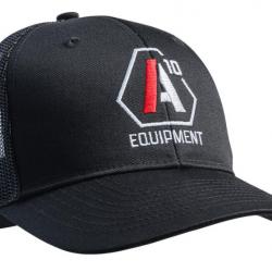 Casquette snapback A10 noir logo blanc / rouge