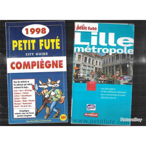 petit fut nord de la france , compigne 1998, lille mtropole 2010, aisne 2010