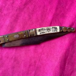 Grand couteau ancien navaja, pas de prix de réserve