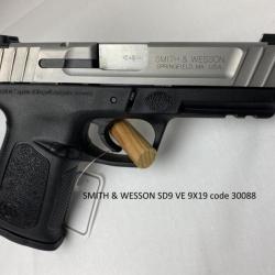 OCCASION SMITH & WESSON SD9 VE 9X19 code 30088