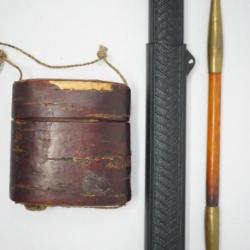Pipe de samourai Edo avec Inro de samourai