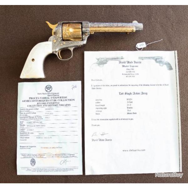 EXCEPTIONNEL COLT S.A. GRAVE CAL. 45 REF 706