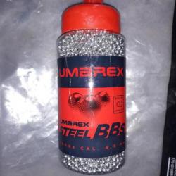 Biberon 5000 billes d'acier sphériques BBs Umarex 4.5mm