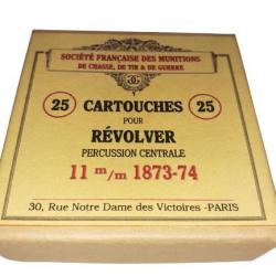 11mm 1873-74: Reproduction boite cartouches (vide) SOCIETE FRANCAISE des MUNITIONS 10812449
