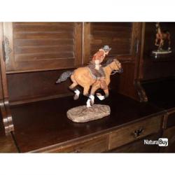 Statuette "Daniel MONFORT" Collection !!! PONY EXPRESS / WINCHESTER !
