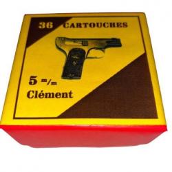 5 mm Clément: Reproduction boite cartouches (vide) GU 10813624
