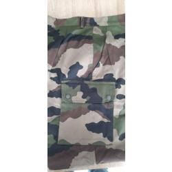 Pantalon treillis F2 camouflage CE réglementaire Armée Française