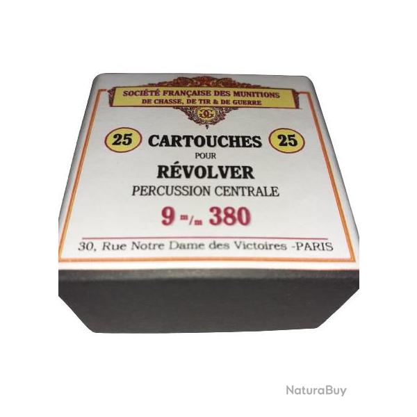 9mm 380: Reproduction boite cartouches (vide) SOCIETE FRANCAISE des MUNITIONS 10813836