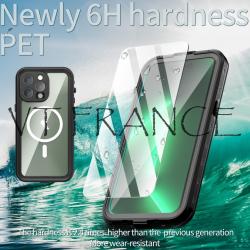 RedPepper Coque Waterproof Anti Choc pour iPhone, Couleur: Au Choix, Smartphone: iPhone 14 Pro Max