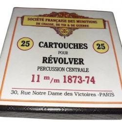 11 mm 1873-74: Reproduction boite cartouches (vide) SOCIETE FRANCAISE des MUNITIONS 10813897