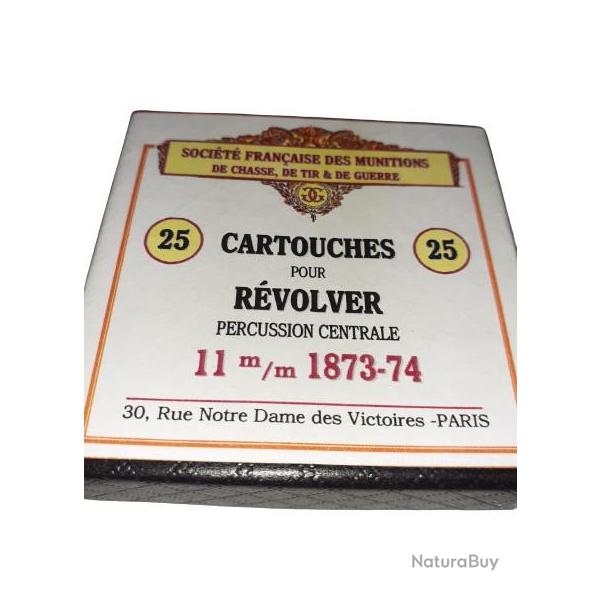 11 mm 1873-74: Reproduction boite cartouches (vide) SOCIETE FRANCAISE des MUNITIONS 10813897