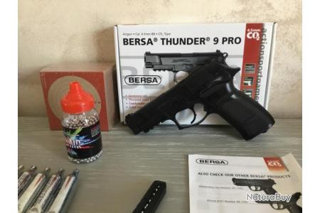 Pistolet Bersa Thunder 9 PRO 4.5mm BBs - 2,6 joules