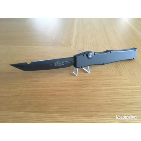 MICROTECH HALO III - OTF AUTOMATIC - VINTAGE 2001  - NEW IN BOX WITH ORIGINAL SEATH AND KYDEX