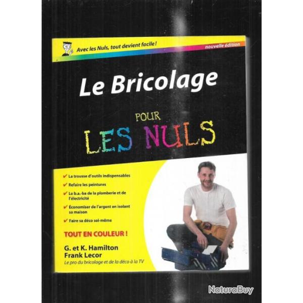 le bricolage pour les nuls de jonathan landaw et stephan bodian