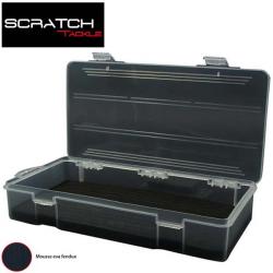 DESTOCKAGE ! Boite Scratch Tackle  Plastique 1 Case Eva Small