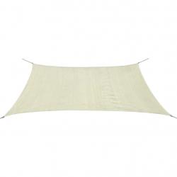 Parasol en pehd rectangulaire 2 x 4 m crème 02_0008588
