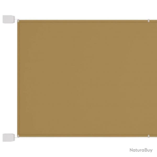 Auvent vertical 140 x 800 cm tissu oxford beige 02_0007530