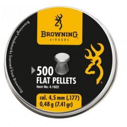 DT23 - Plomb Browning Plat - Cal 4.5 mm - Par 500 - Par 1