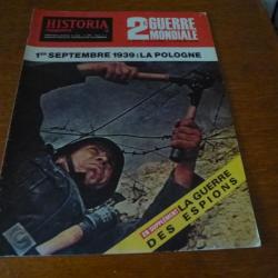 Xa HISTORIA  MAGAZINE 2 eme GUERRE MONDIALE NUMERO 3 1er SEPTEMBRE 1939 : LA POLOGNE