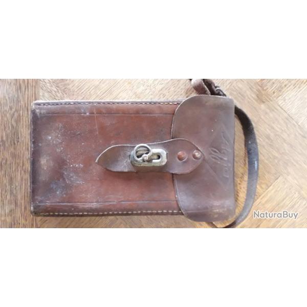 ETUI CUIR APPAREIL PHOTO ALLEMAND WW2