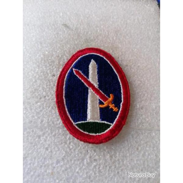 Patch arme us WASHINGTON DISTRICT WW2 ORIGINAL 2