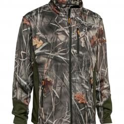 Sweat-shirt zippé Enfant Percussion - GhostCamo Wet - 14A