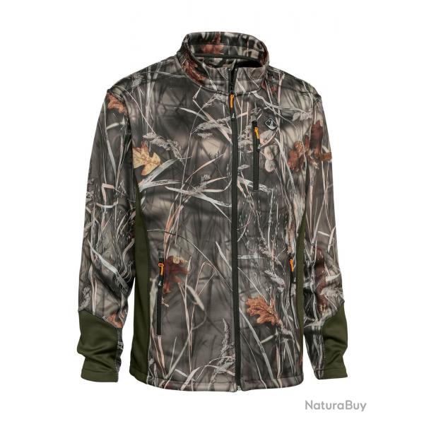 Sweat-shirt zippé Enfant Percussion - GhostCamo Wet - 14A