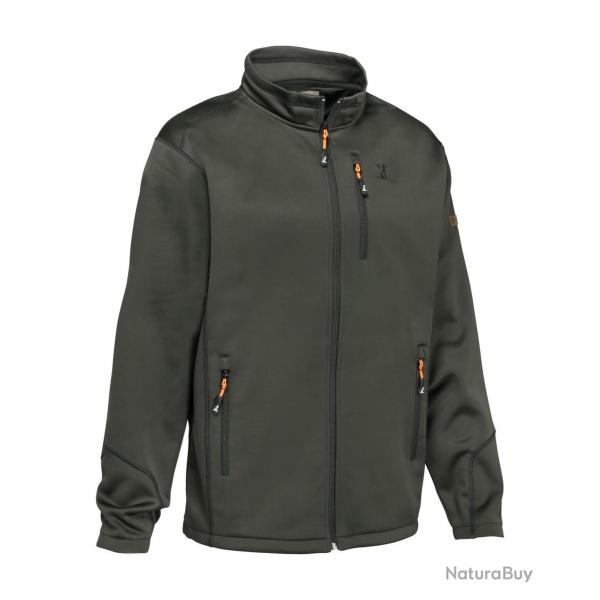 Sweat-shirt zipp Enfant Percussion - GhostCamo Kaki - 10A