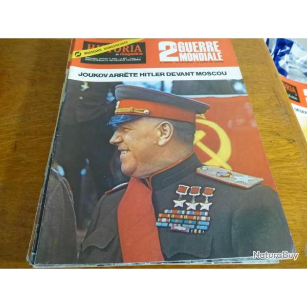 Xa HISTORIA  MAGAZINE 2 eme GUERRE MONDIALE NUMERO 32 JOUKOV ARRETE HITLER DEVANT MOSCOU