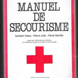 manuel de secourisme croix rouge française norbert vieux