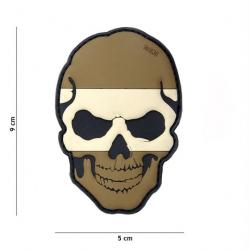 Patch 3D PVC Skull Spain | 101 Inc (444130-5008 | 8719298211945)