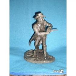 Statuette en étain massif Wyatt EARP by Jim PONTER ! Collection ! Cowboys, Outlaws, Country,etc...