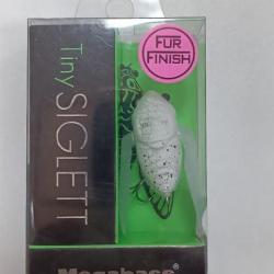 !!! Leurre MEGABASS Tiny siglett  !!! 30mm coloris : FF white butterfly