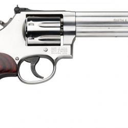 REVOLVER S&W 686 PLUS LUXE CAL.357MAG CROSSE BOIS 7 COUPS 6" 150712*