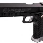 Réplique airsoft Colt 1911 M45A1 Rail Gun Black Mat Full Metal Co2 1.1J