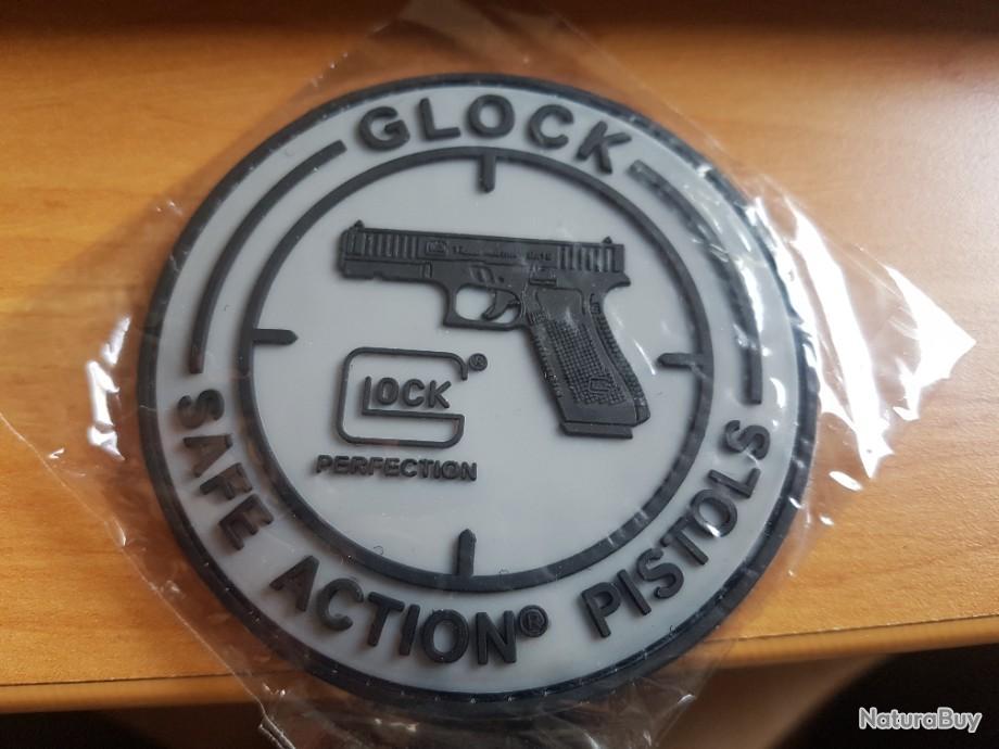 Ecusson patch airsoft pour gilet Glock Safe Action Pistol