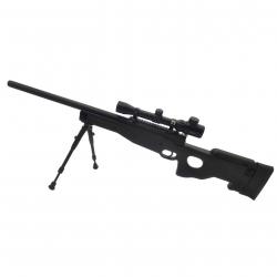 Réplique airsoft Sniper M59P Ressort avec Bipied + Lunette de Visée (2EAGLE)