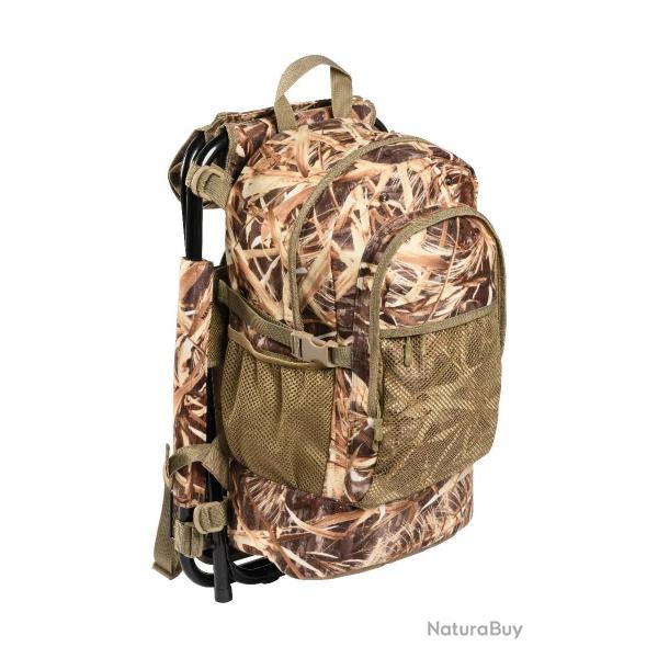 Sac  Dos avec Siege intgr ProHunt Camo Roseaux
