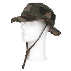 Chapeau de brousse avec moustiquaire Couleur Camouflage Français