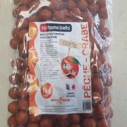 BOUILLETTE HB HOME BAITS 10KG Peche - crabe (orange)