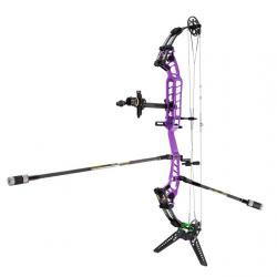 SANLIDA - Kit Arc à Poulies HERO 10 II 50-60 # PURPLE 24.5"-27.0"