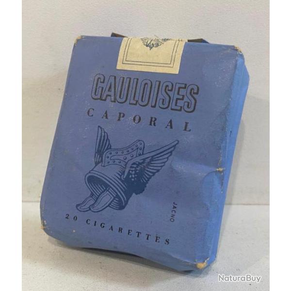 Ancien paquet de cigarettes Gauloise Caporal pour Soldat Troupe