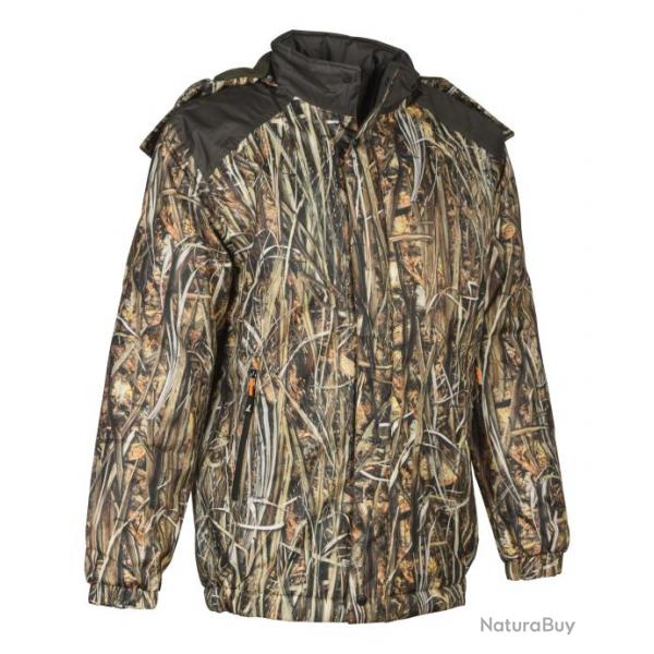 Veste chaude coupe vent Percussion Renfort GhostCamo Wet