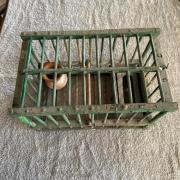 Cage Chloé 40, grise, 41 x 25.5 x 48 cm, pour oiseaux animallparadise