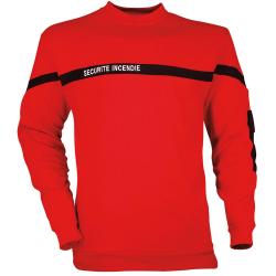 Sweat shirt Sécurité Incendie 4XL ROUG